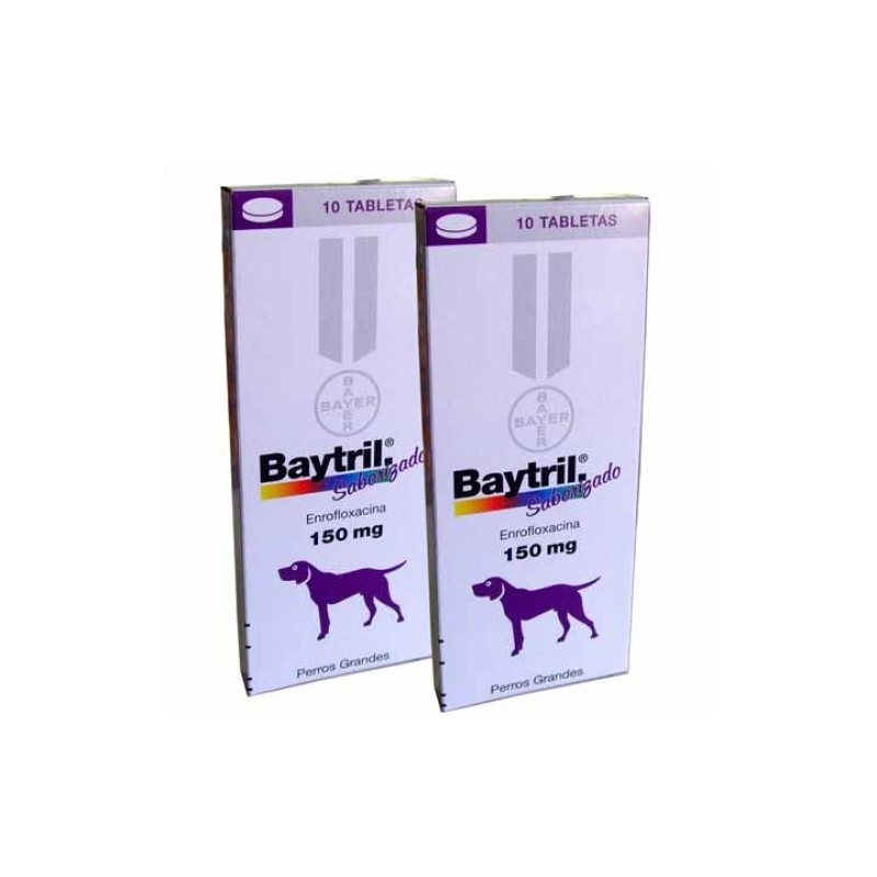 Baytril Perros Grandes 150 mg